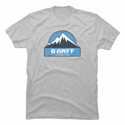banff national park t shirt